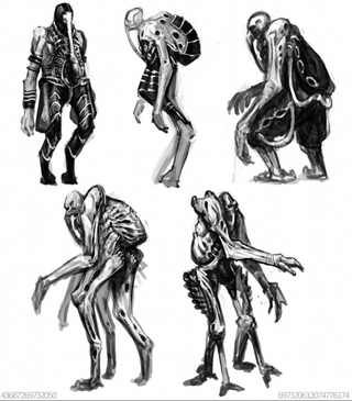 Illustration for article titled Is this concept art of the Space Jockey from the Alien prequel?